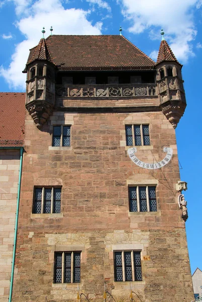 Casa Nassau Nuremberg — Foto de Stock
