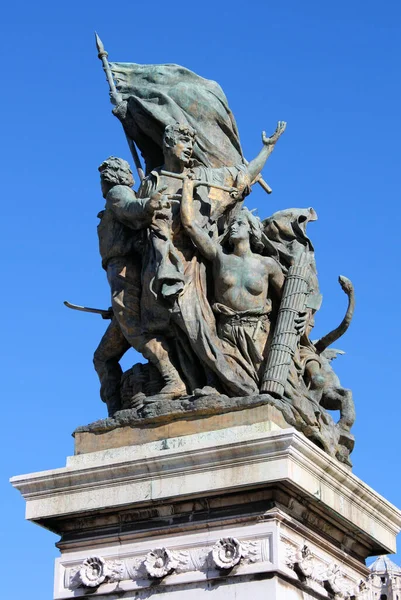 ローマでの戦争記念碑 — ストック写真