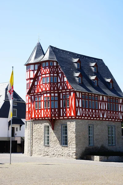 Korsvirkeshus Limburg Der Lahn — Stockfoto