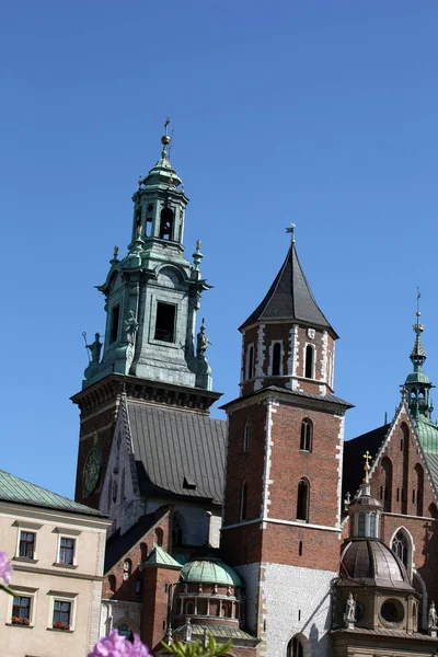 Der Wawel Und Die Königsburg Krakau — Stockfoto