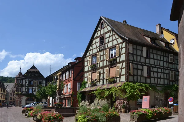 Kaysersberg Former Commune Haut Rhin Department Alsace Northeastern France — Stock Photo, Image