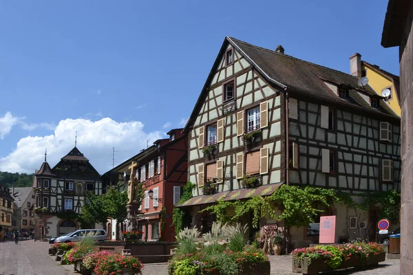 Kaysersberg Est Une Ancienne Commune Française Située Dans Département Haut — Photo