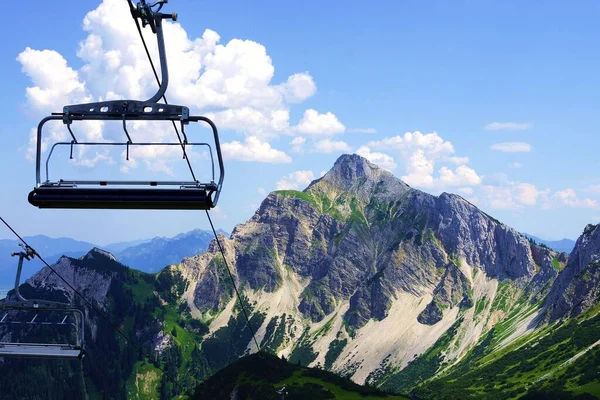 Vista Panorâmica Bela Paisagem Alpes — Fotografia de Stock