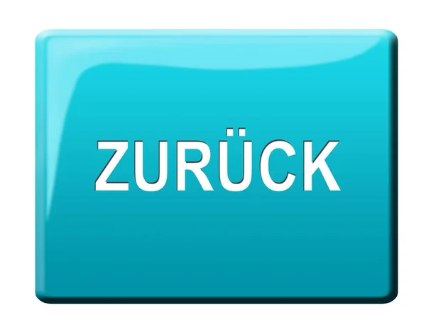 Zurück Taste Zeichen Abbildung — Stockfoto