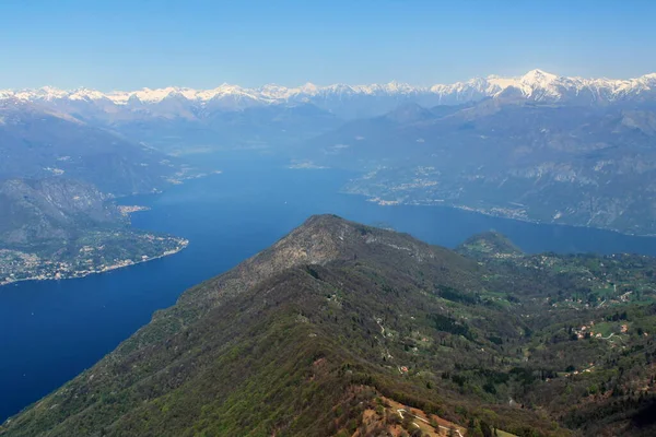 Forme Typique Lac Côme Italie — Photo