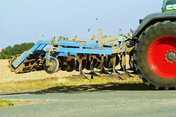 Landschappelijke Kijk Landbouw Selectieve Focus — Stockfoto