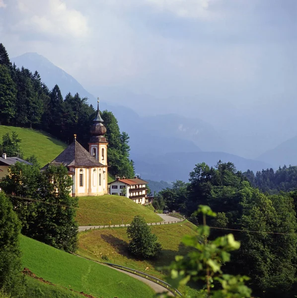 Church Maria Gern Berchtesgaden Allemagne — Photo