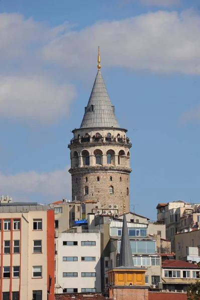 Istambuł Jest Ważnym Miastem Turcji Które Graniczy Europą — Zdjęcie stockowe