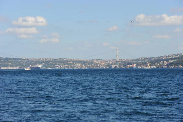 Istanbul Major City Turkey Straddles Europe — Stock Photo, Image