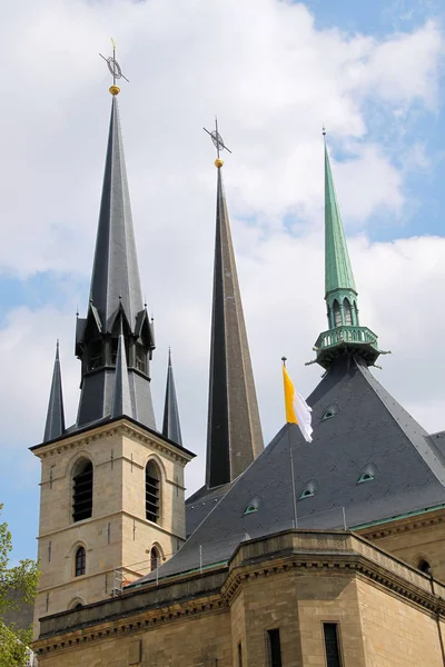 Catedral Nuestra Señora Luxemburgo — Foto de Stock