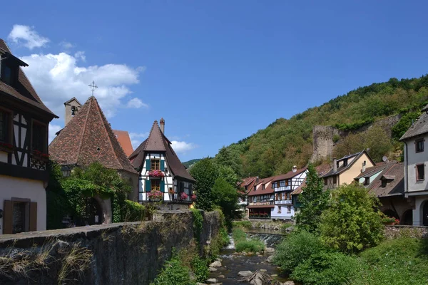 Kaysersberg Ist Eine Ehemalige Gemeinde Département Haut Rhin Elsass Nordosten — Stockfoto