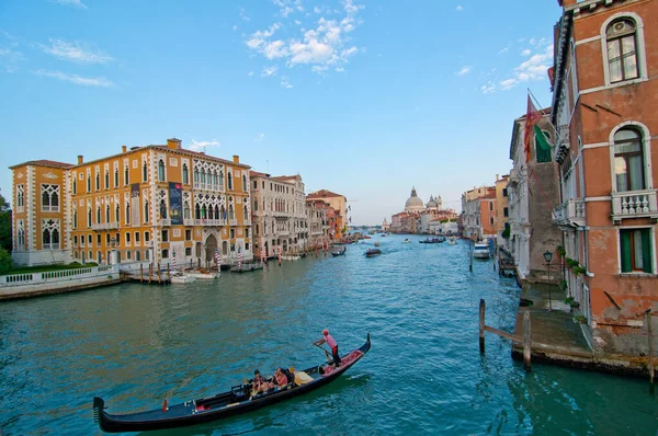 Venecia Italia Vista Del Gran Canal Desde Parte Superior Del — Foto de Stock