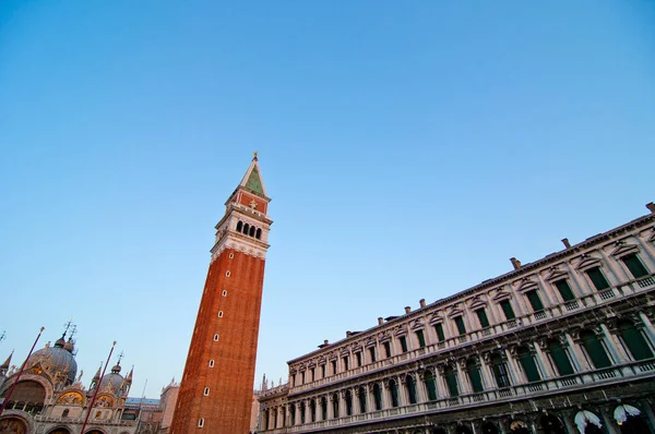 Вид Площадь Святого Марко Венеции — стоковое фото