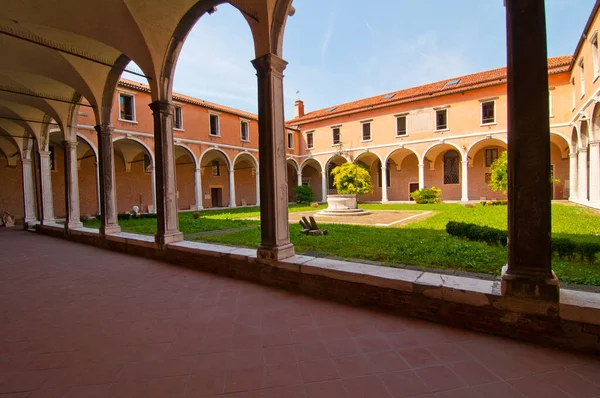 Venetië Italië Scuola Dei Carmini Binnenaanzicht — Stockfoto