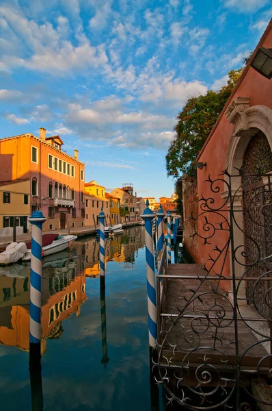 Vista Pitoresca Incomum Veneza Itália Lugar Mais Turístico Mundo — Fotografia de Stock