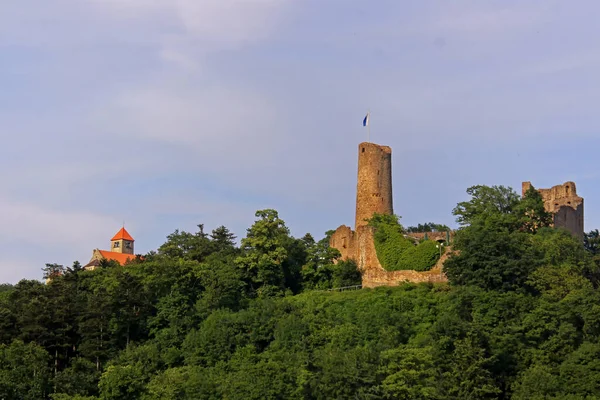 Burg Vindäck Och Wachenburg Weinheim — Stockfoto