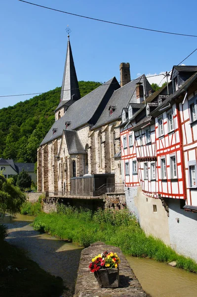 Monreal Het Mooiste Dorp Rheinland Pfalz — Stockfoto