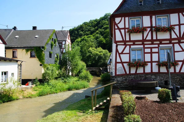 Monreal Nejkrásnější Vesnice Rheinland Falcku — Stock fotografie