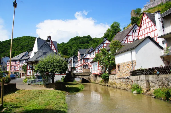 Monreal Nejkrásnější Vesnice Rhineland Falcku — Stock fotografie