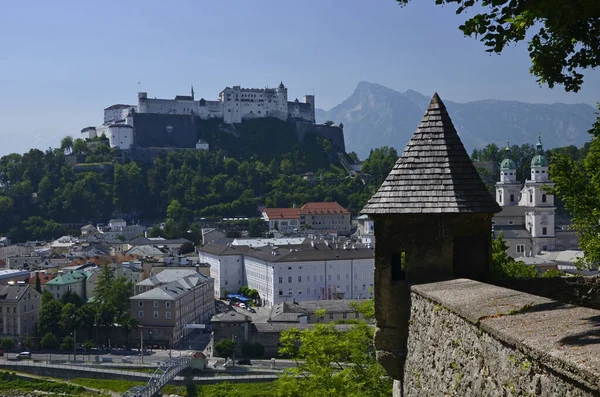 Vue Panoramique Sur Architecture Majestueuse Château Médiéval — Photo