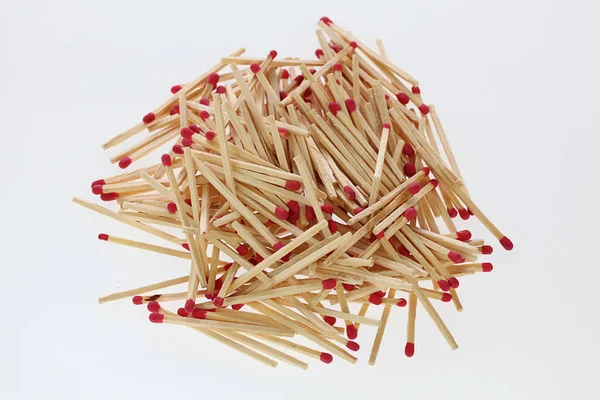 Wooden Matches Flammable Objects — Stock Photo, Image