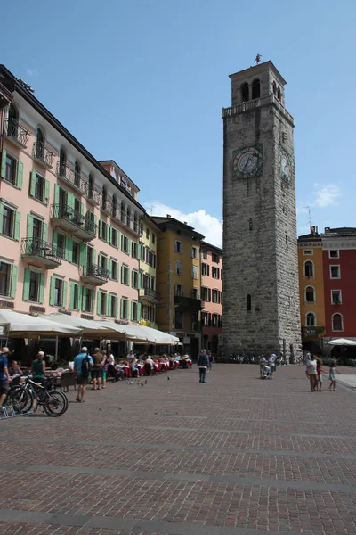 Riva Del Garda Torre Apponale — Zdjęcie stockowe