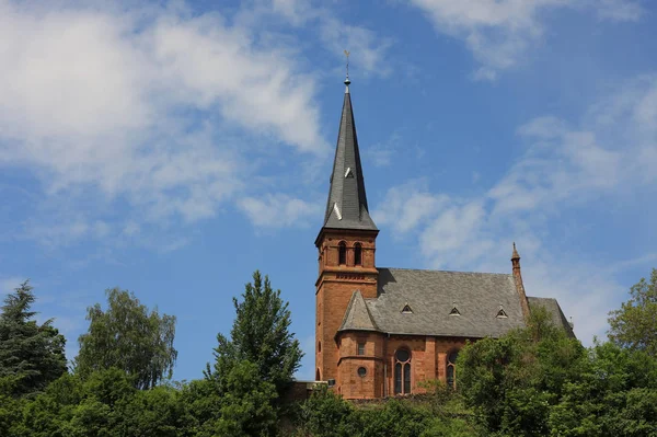 Iglesia Protestante Saarburgo —  Fotos de Stock