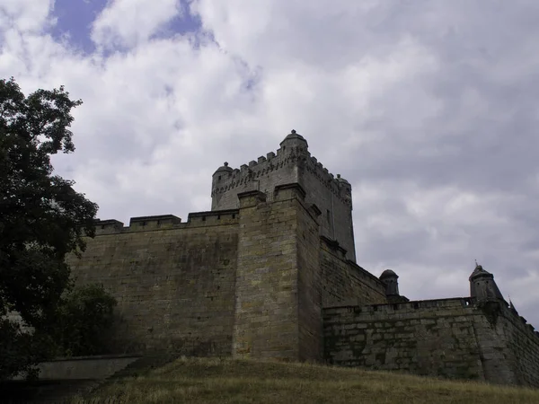 Vue Panoramique Sur Belle Architecture Médiévale Forteresse — Photo