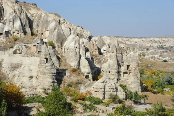 Feeënschoorstenen Urgup Cappadocië Kalkoen — Stockfoto