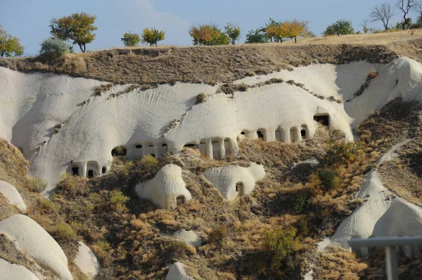 Καμινάδες Νεράιδα Στο Urgup Cappadocia Γαλοπούλα — Φωτογραφία Αρχείου