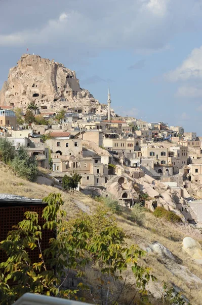 Καμινάδες Νεράιδα Στο Urgup Cappadocia Γαλοπούλα — Φωτογραφία Αρχείου