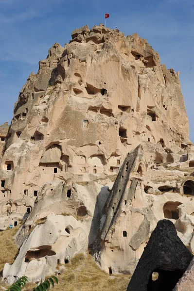 Фея Дымоходы Urgup Cappadocia Индейка — стоковое фото