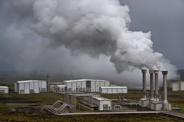 Industrial Factory Smoke — Stock Photo, Image