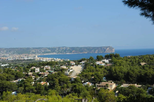 Spagna Javea Con Sua Spiaggia — Foto Stock