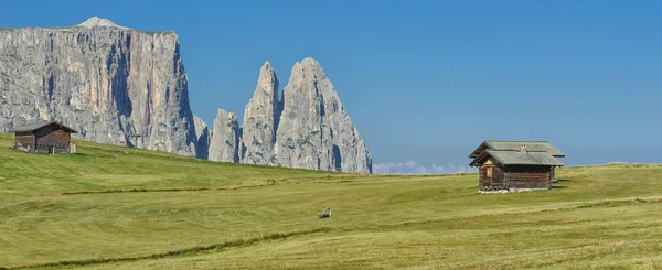 Malowniczy Widok Majestatyczny Krajobraz Dolomitów Włochy — Zdjęcie stockowe