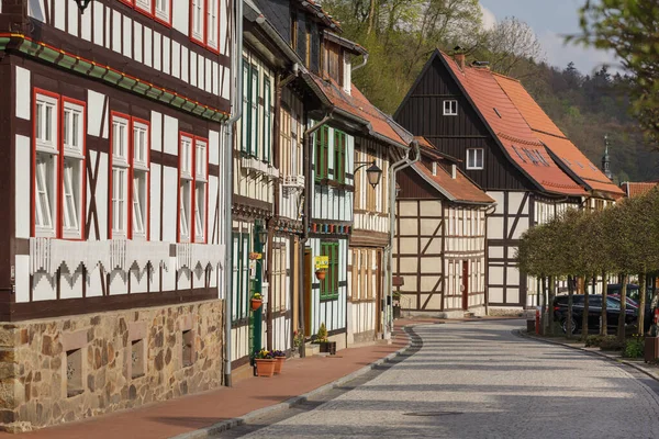 Cidade Europeia Stolberg Harz — Fotografia de Stock