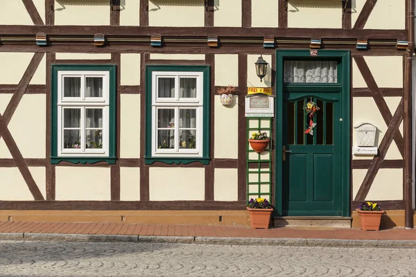 Città Europea Stolberg Nell Harz — Foto Stock