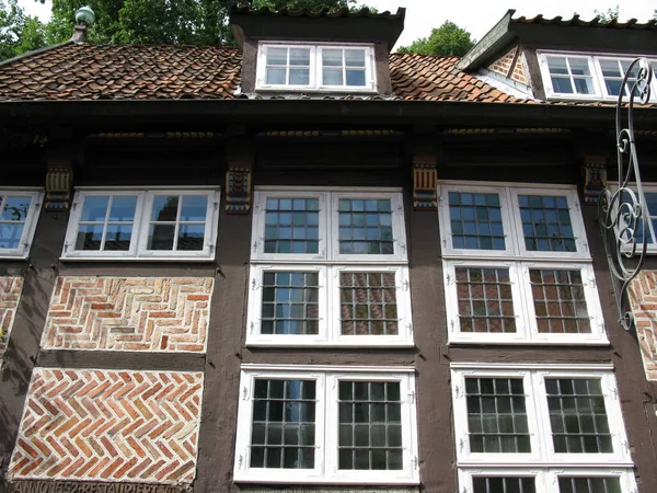 Lauenburg Antiga Casa Mercante — Fotografia de Stock