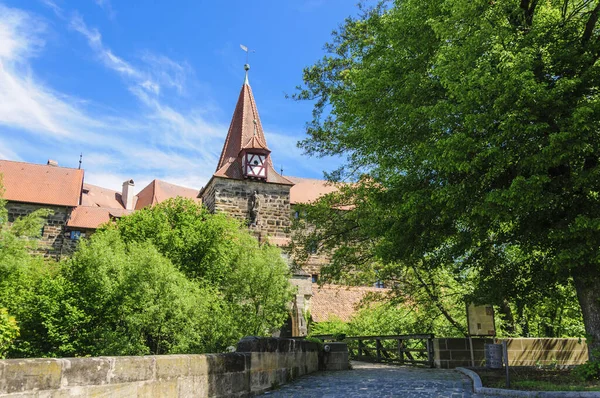 Runnen Pegnitz Wenzel Kasteel Duitsland — Stockfoto