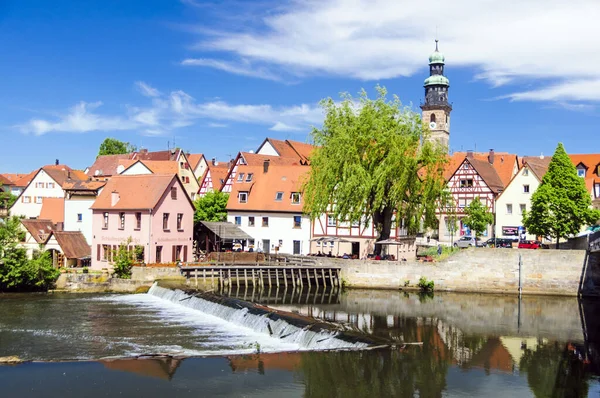 Spustit Pegnitz Německo — Stock fotografie