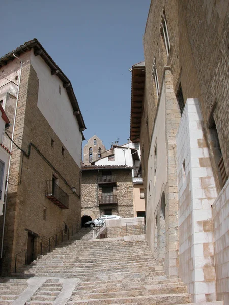 Vue Panoramique Sur Architecture Majestueuse Château Médiéval — Photo