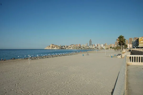 Benidorm Cidade Espanha — Fotografia de Stock