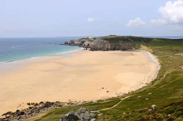 Spiaggia Sulla Penisola Crozon Bretagna — Foto Stock