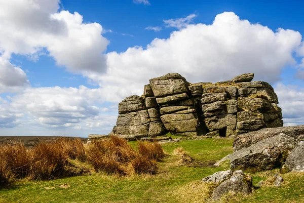 Rock Formation Dartmoor England — Stock Photo, Image