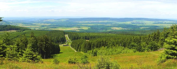Hunsrck Panorama Erbeskop — Stockfoto