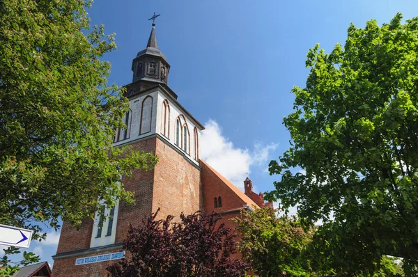 Wolin Nicolaus Kirche Poland — Stockfoto