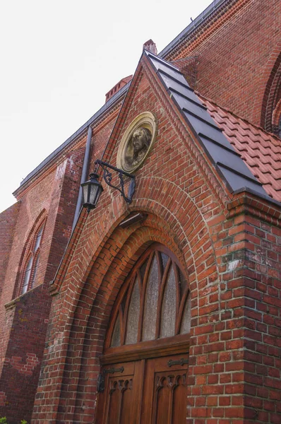 Wolin Nicolaus Kirche Polen — Stockfoto