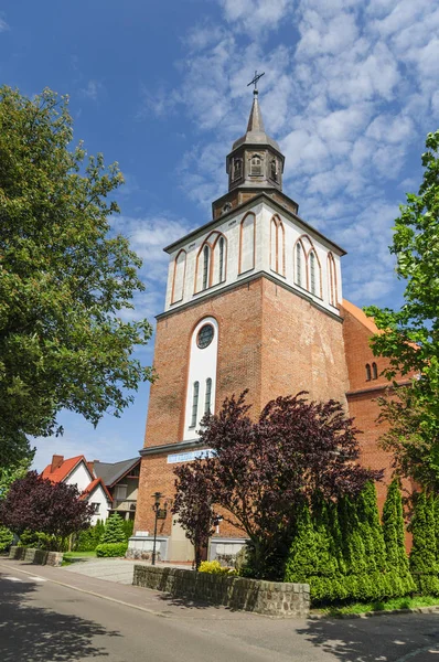 Wolin Nicolaus Kirche Polen — Stockfoto