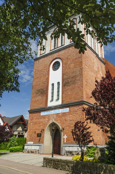 Wolin Nicolaus Kirche Poland — Foto Stock