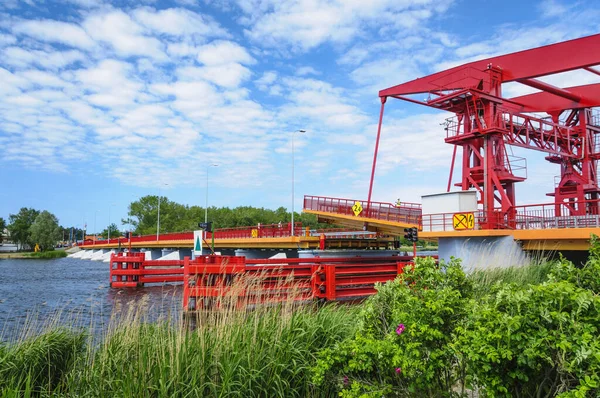 Parque Puerto Antwerp — Foto de Stock